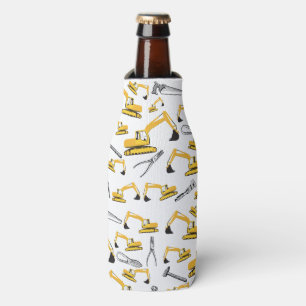 Rafraichisseur De Bouteilles Motif des camions et des outils de construction de