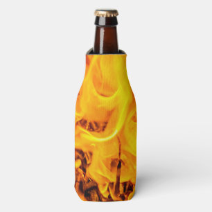 Rafraichisseur De Bouteilles Motif Feu Et Flames