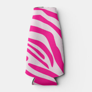 Rafraichisseur De Bouteilles Motif imprimé zèbre rose