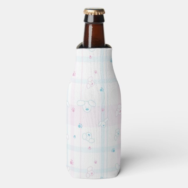 Rafraichisseur De Bouteilles Motif mignon avec chiens (Bottle Devant)