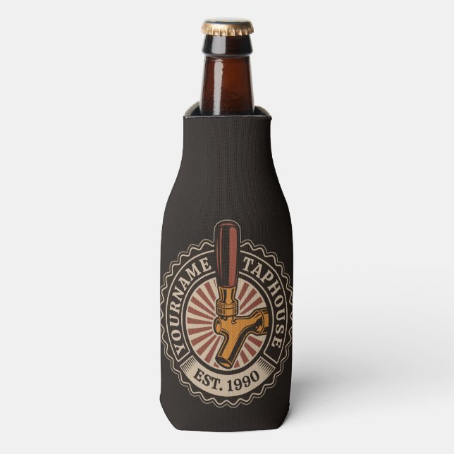 Rafraichisseur De Bouteilles NOM Personnalisé Artisanat Bière Taphouse Brasseri (Bottle Devant)