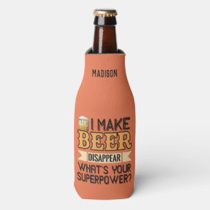 Rafraichisseur De Bouteilles Nom personnalisé Beer Superpower