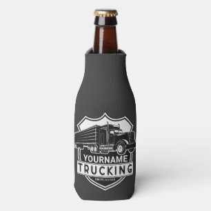 Rafraichisseur De Bouteilles NOM personnalisé Camions Big Rig Semi Trucker