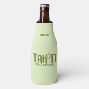 Rafraichisseur De Bouteilles Nom personnalisé et couleur Tahiti