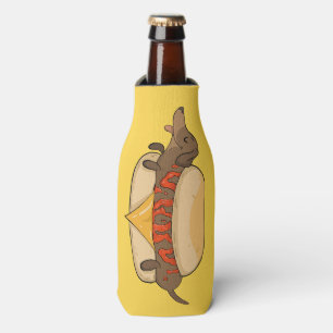 Rafraichisseur De Bouteilles Nom personnalisé Hot Dog