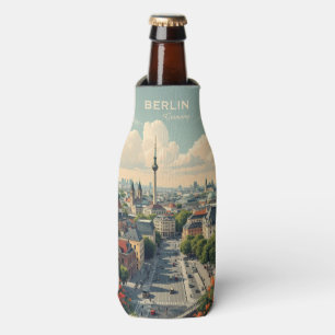 Rafraichisseur De Bouteilles Nom personnalisé & Texte Berlin, Allemagne