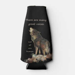 Rafraichisseur De Bouteilles Nombreuses voix géniales Citation de loup inspiran