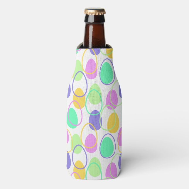 Rafraichisseur De Bouteilles Oeufs de Pâques et contours (Bottle Devant)