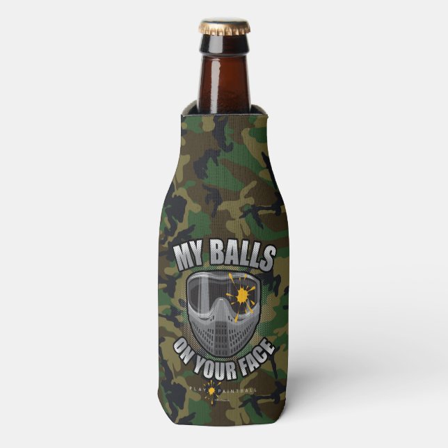 Rafraichisseur De Bouteilles Paintball on Your Face (Bottle Devant)