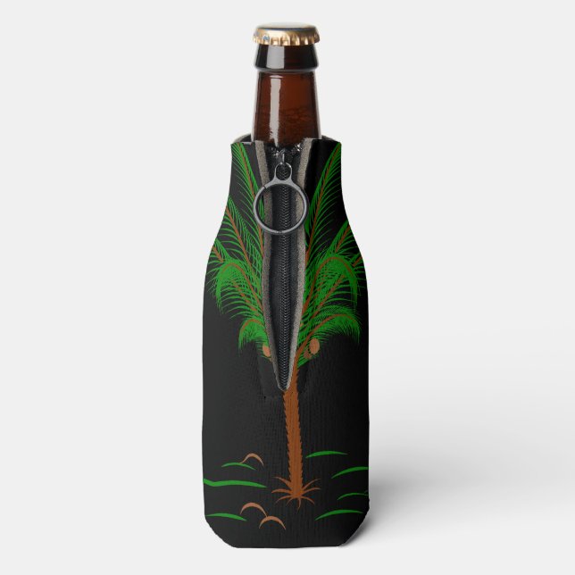 Rafraichisseur De Bouteilles Palmier tropical (Bouteille Dos)