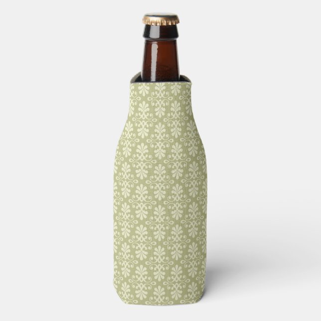 Rafraichisseur De Bouteilles Papier peint en damas à fleurs (Bottle Devant)