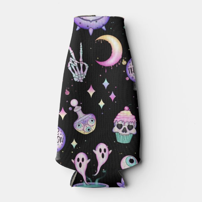 Rafraichisseur De Bouteilles pastel goth motif foncé (Devant)