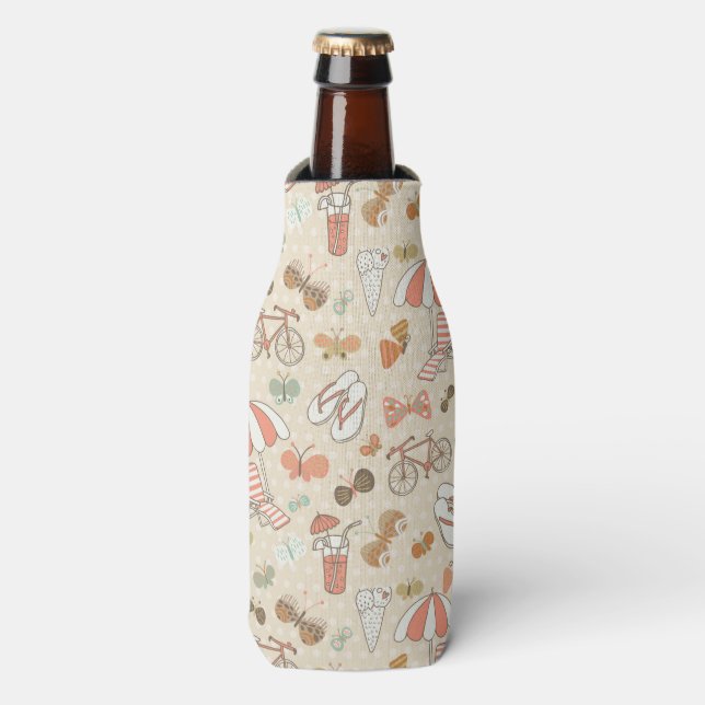 Rafraichisseur De Bouteilles Patters de Summer Vacation (Bottle Devant)