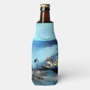 Rafraichisseur De Bouteilles Pêche à la truite arc-en-ciel