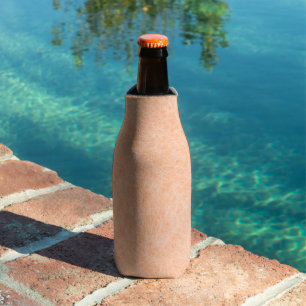 Rafraichisseur De Bouteilles Pêcher Fuzz Faux Cuir