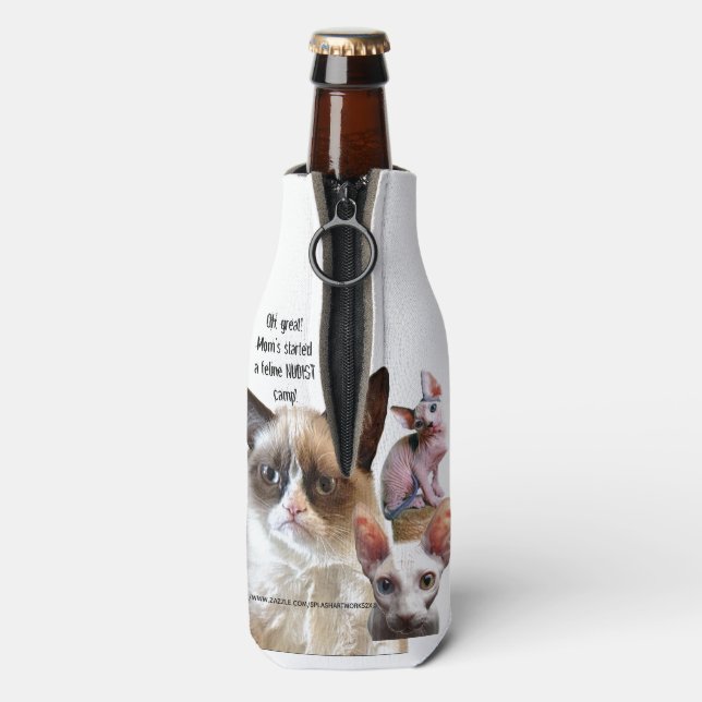 Rafraichisseur De Bouteilles "Peeves pour animaux de compagnie" (Bouteille Dos)