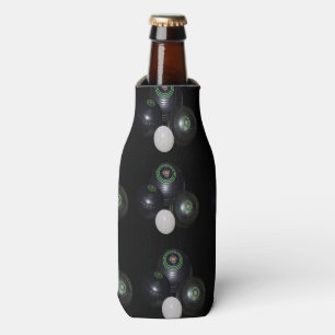 Rafraichisseur De Bouteilles Pelouse Noire Et Kitty,