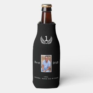 Rafraichisseur De Bouteilles Père photo noir noms blancs