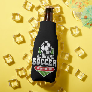 Rafraichisseur De Bouteilles Personnaliser Football AJOUTER TEXTE Varsity Team