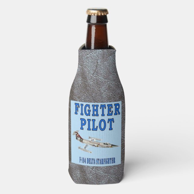 RAFRAICHISSEUR DE BOUTEILLES PILOTE F-104 DELTA STARFIGHTER (Bottle Devant)