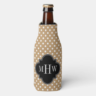 Rafraichisseur De Bouteilles Pois blancs 3I Monogramme