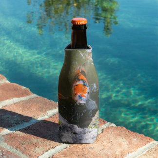 Rafraichisseur De Bouteilles Poisson Koi dans un étang