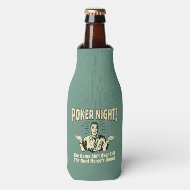 Rafraichisseur De Bouteilles Poker : Le jeu n'est pas fini (Bottle Devant)