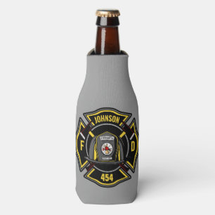 Rafraichisseur De Bouteilles Pompier AJOUTER NOM Équipe de secours du service d