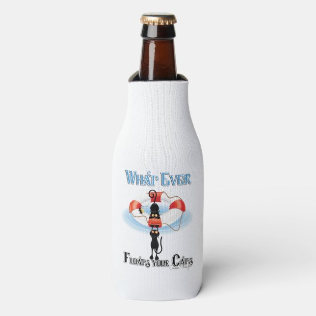 Rafraichisseur De Bouteilles Quoi de neuf flotte vos chats 2 (Bottle Devant)