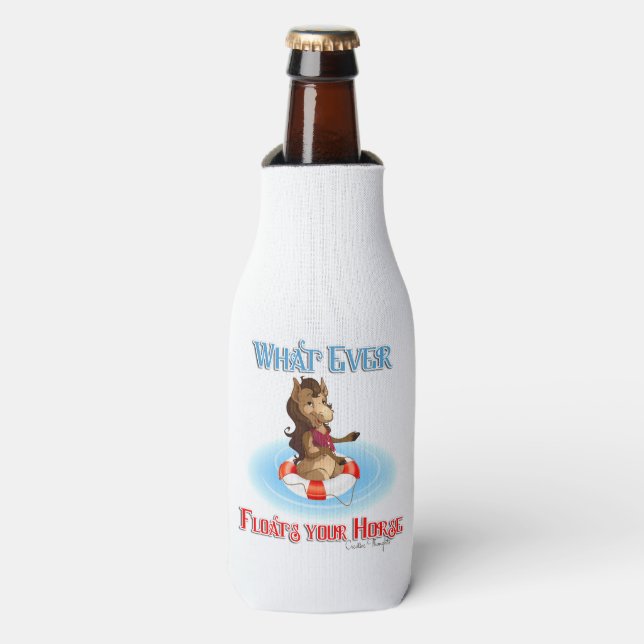 Rafraichisseur De Bouteilles Quoi Que Flotte Votre Cheval (Bottle Devant)