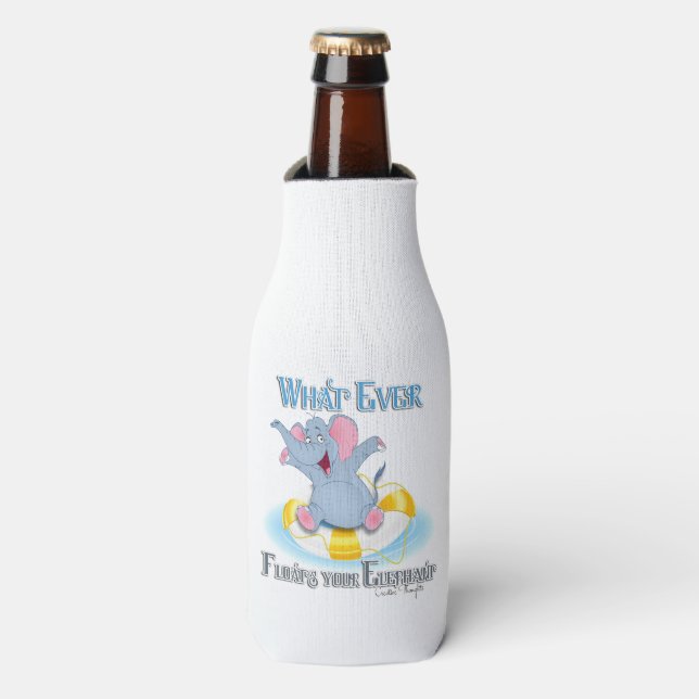 Rafraichisseur De Bouteilles Quoi qu'il flotte votre éléphant (Bottle Devant)