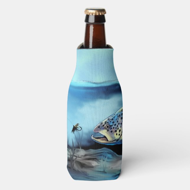 Rafraichisseur De Bouteilles Rainbow Trout Fly (Bottle Devant)