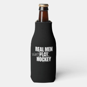 Rafraichisseur De Bouteilles Real Men Watch Hockey