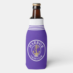 Rafraichisseur De Bouteilles Refroidisseur de bouteille nautique violet