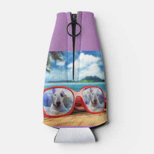 Rafraichisseur De Bouteilles Rex La TV Terrier Bottle Coozie