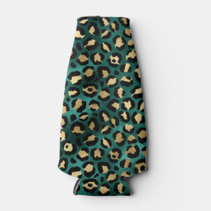Rafraichisseur De Bouteilles Série Leopard Turquoise et Gold 3