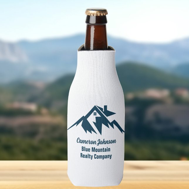Rafraichisseur De Bouteilles Société immobilière Mountain Marketing personnalis (Créateur téléchargé)