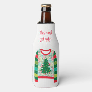 Rafraichisseur De Bouteilles Soirée de Noël affreuse Personnalisée