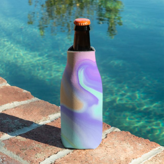 Rafraichisseur De Bouteilles Tie Dye Swirl Pastel Super (Piscine in situ)