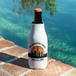Rafraichisseur De Bouteilles Tokyo Japon Sunset Custom Vacances Souvenir