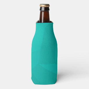 Rafraichisseur De Bouteilles Turquoise, moderne, cool, art géométrique tendance