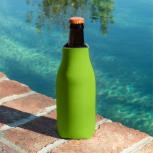 Rafraichisseur De Bouteilles Vert uni couleur solide Brat