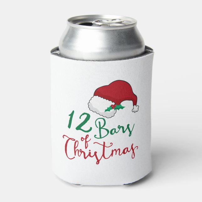 Rafraichisseur De Cannettes 12 Bars de Noël | Santa Hat (Can devant)