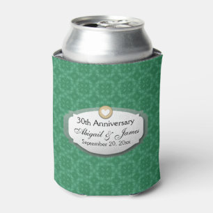 Rafraichisseur De Cannettes 30e anniversaire du Mariage Green Z08