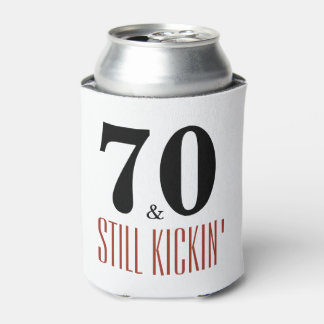 Rafraichisseur De Cannettes 70 et Kickin' Anniversaire fête Can Coozie