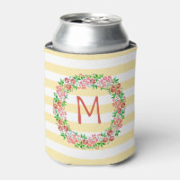 Aquarelle Florale Gratuit | Monogramme