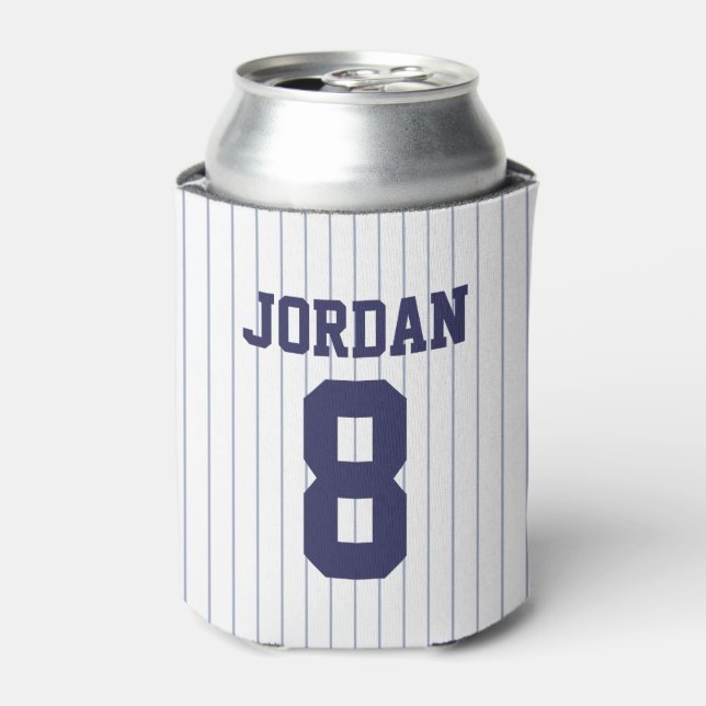 Rafraichisseur De Cannettes Baseball Jersey - Sports Thème Anniversaire (Can devant)