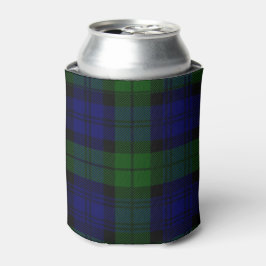 Rafraichisseur De Cannettes Black Watch Tartan bleu vert Plaid