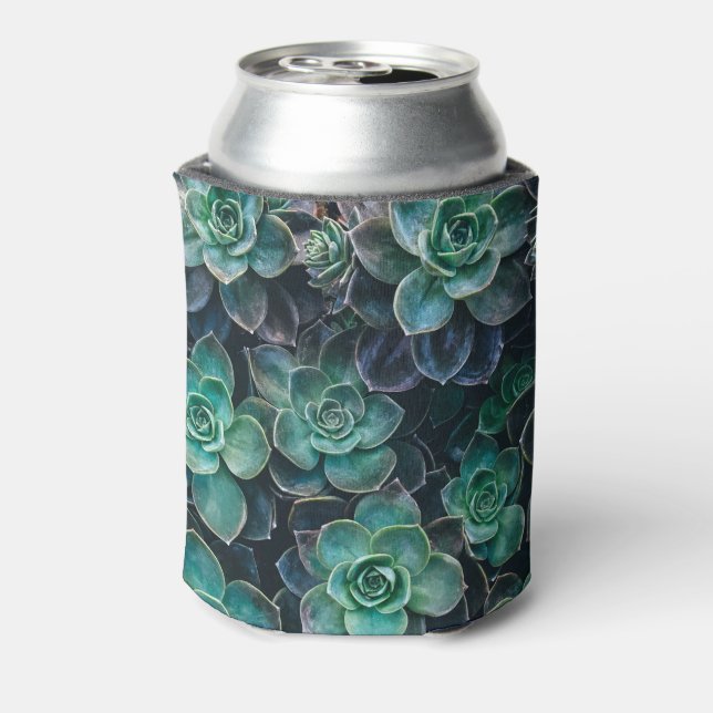 Rafraichisseur De Cannettes Bleu Vert Plantes succulents (Can Dos)