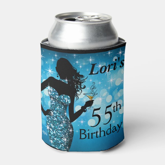 Rafraichisseur De Cannettes Bombshell Parties scintillant Bling Sparkle Annive (Can devant)